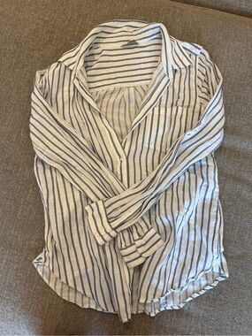 Women’s lucky brand  Striped Button-Up Shirt